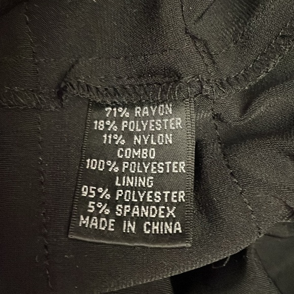 Aidan Mattox Niteline Black Shimmer Sleeveless Shutter Tiered Dress Size 12 - Picture 14 of 15